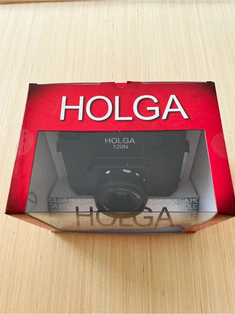Holga 120N Medium Format Film Camera - Black, New in Box